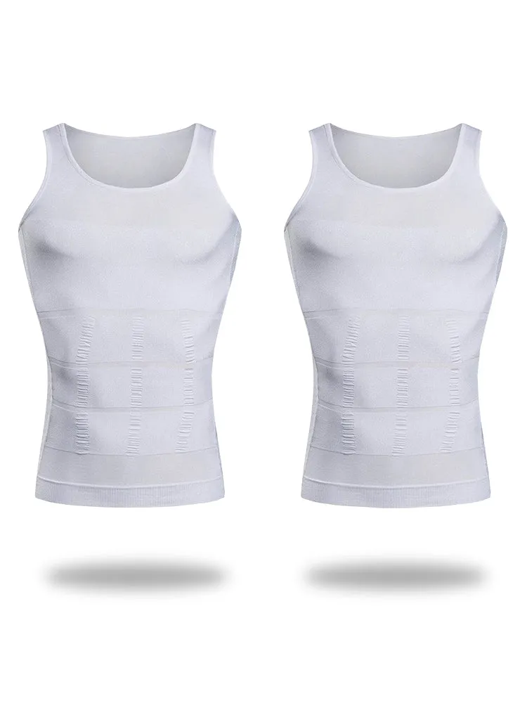 2 Pack Men Body Slimming Tummy Shaper