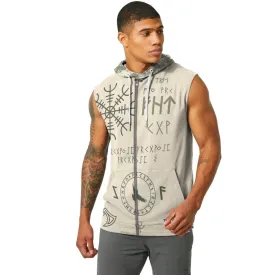 Army Veteran Viking Sleeveless Pullover & Zip Hoodie