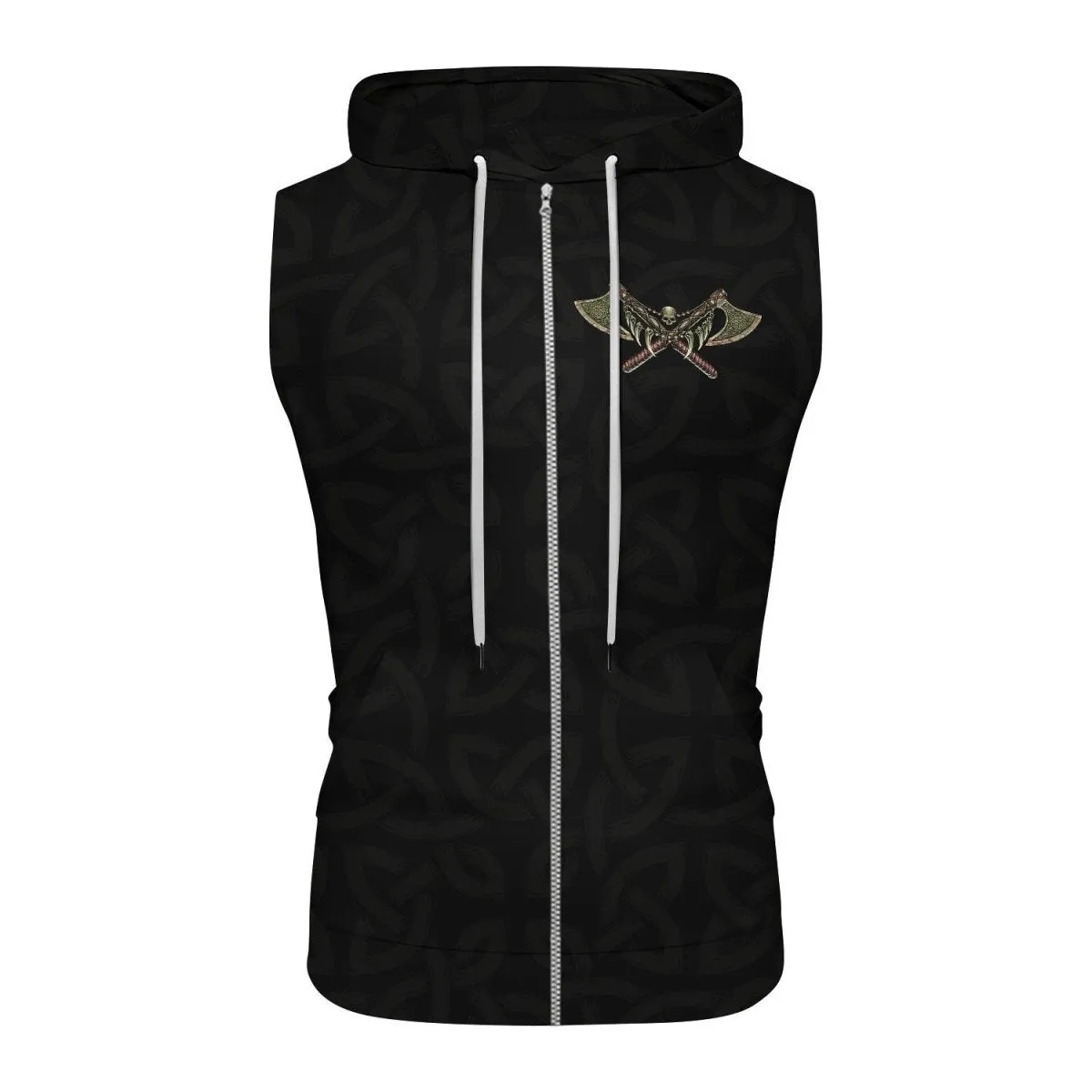 Berserker Warrior Sleeveless Pullover & Zip Hoodie