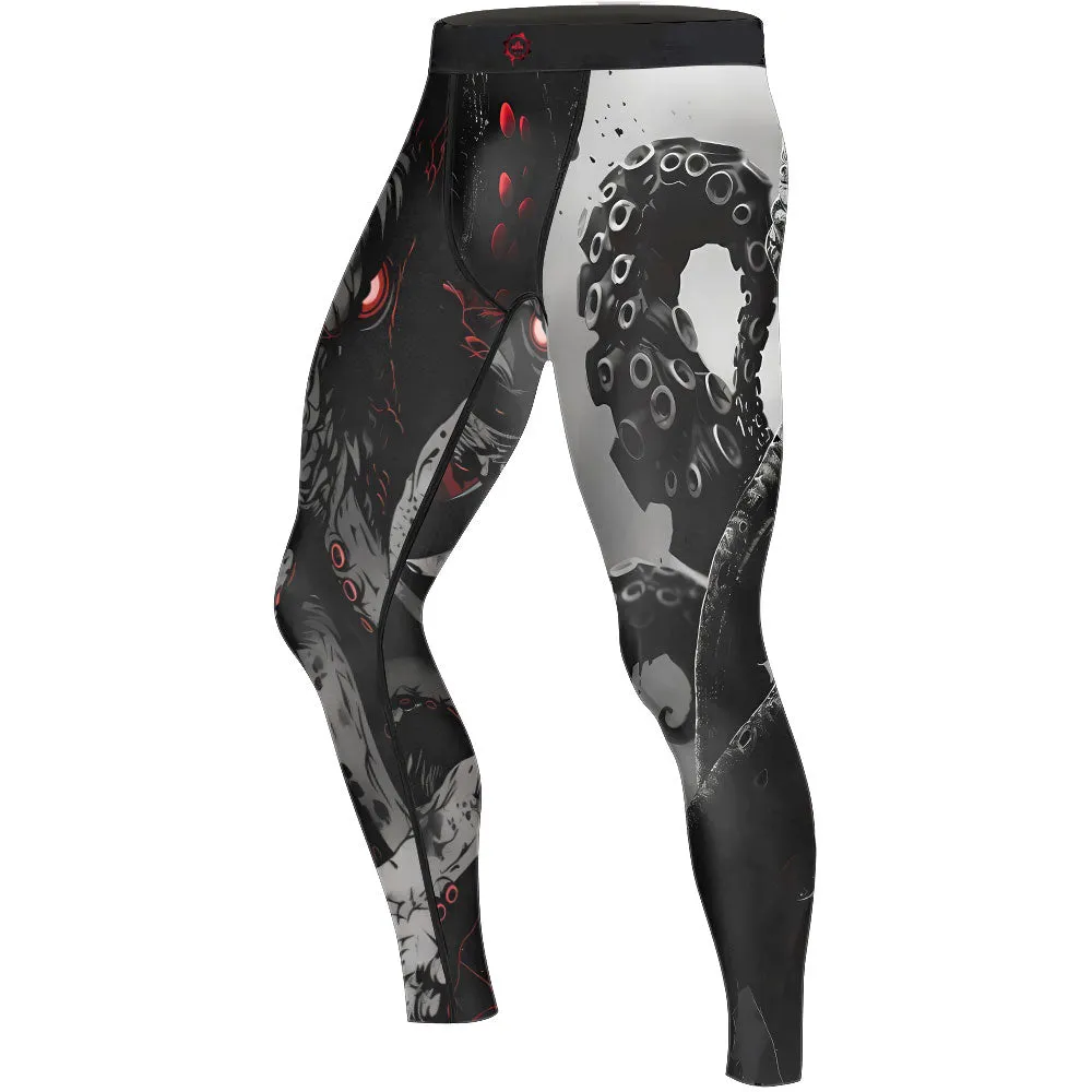 Darkness Cthulhu Men's Compression Leggings