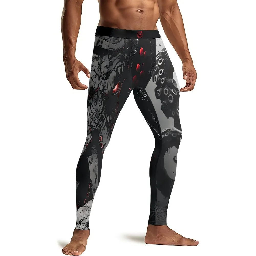 Darkness Cthulhu Men's Compression Leggings