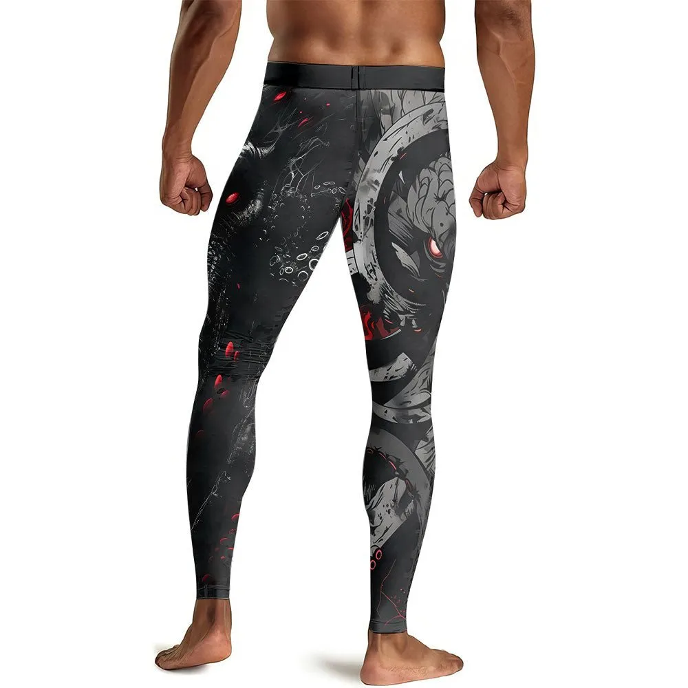 Darkness Cthulhu Men's Compression Leggings
