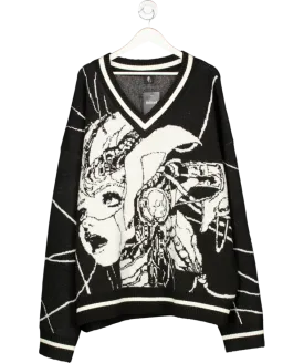 Drop Dead Black Puppet Master Jumper UK XXL