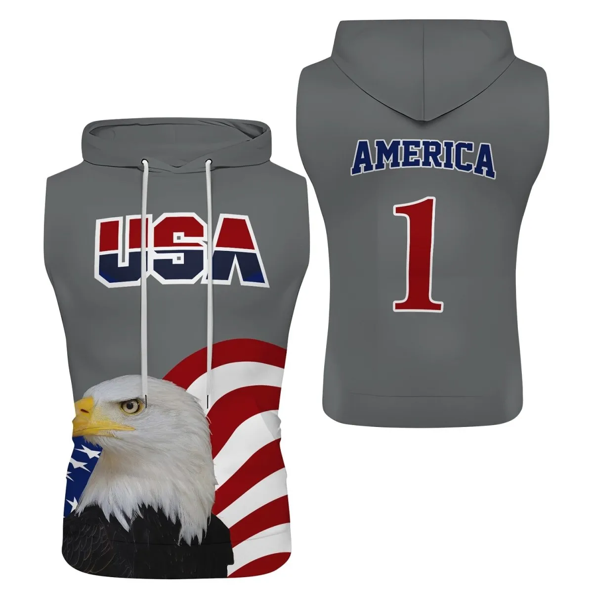 Eagle Symbol Of America Pullover & Zip Hoodie