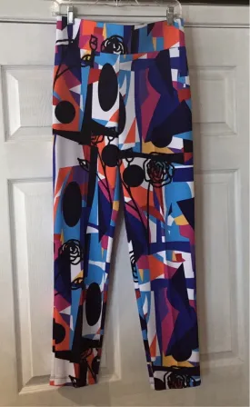 Frank Lyman multi bright dress pants size 8