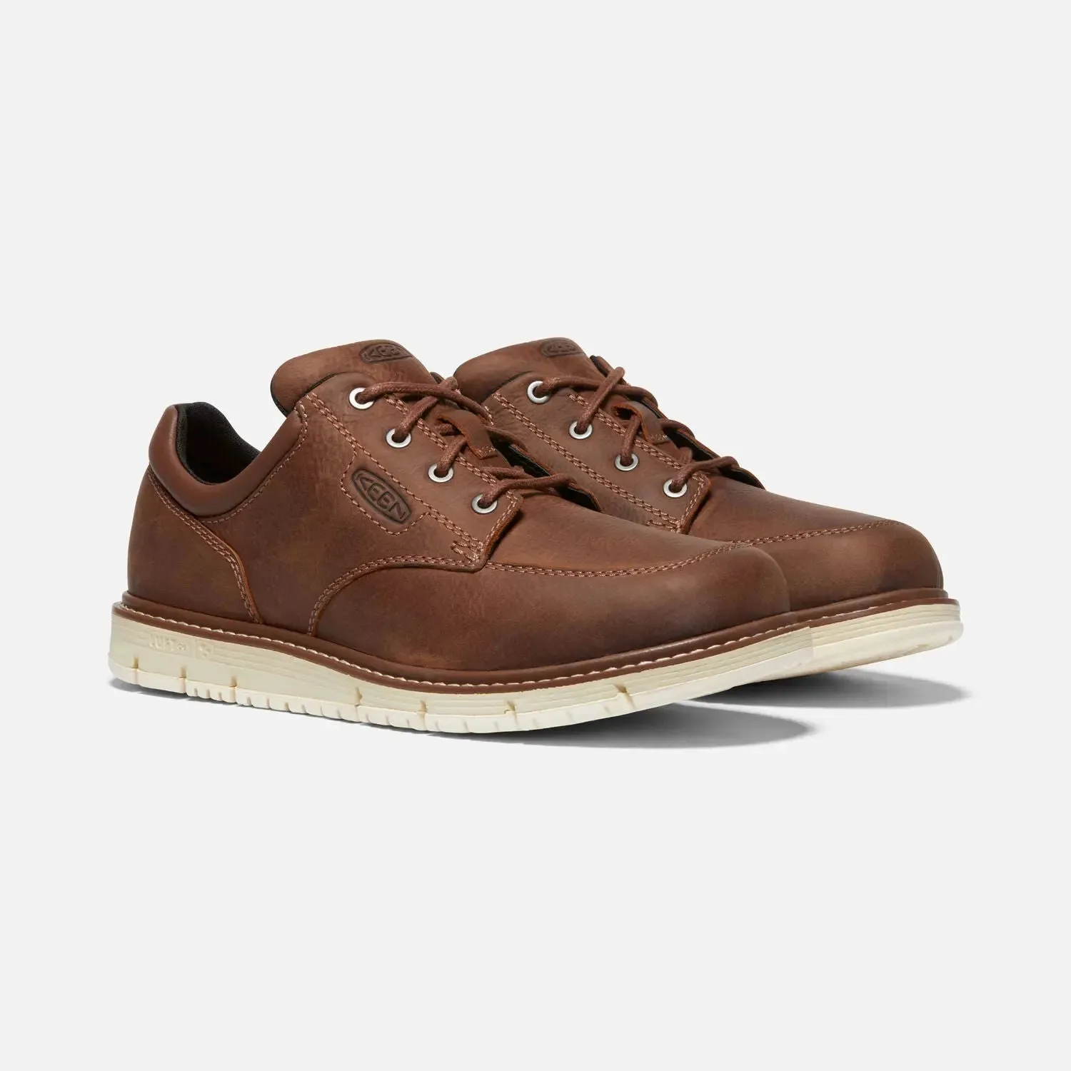 Men’s Keen San Jose Oxford (Soft Toe) – Lightweight Work Shoe with Slip-Resistant Comfort
