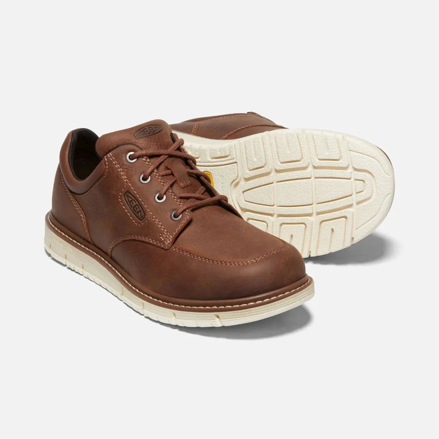 Men’s Keen San Jose Oxford (Soft Toe) – Lightweight Work Shoe with Slip-Resistant Comfort