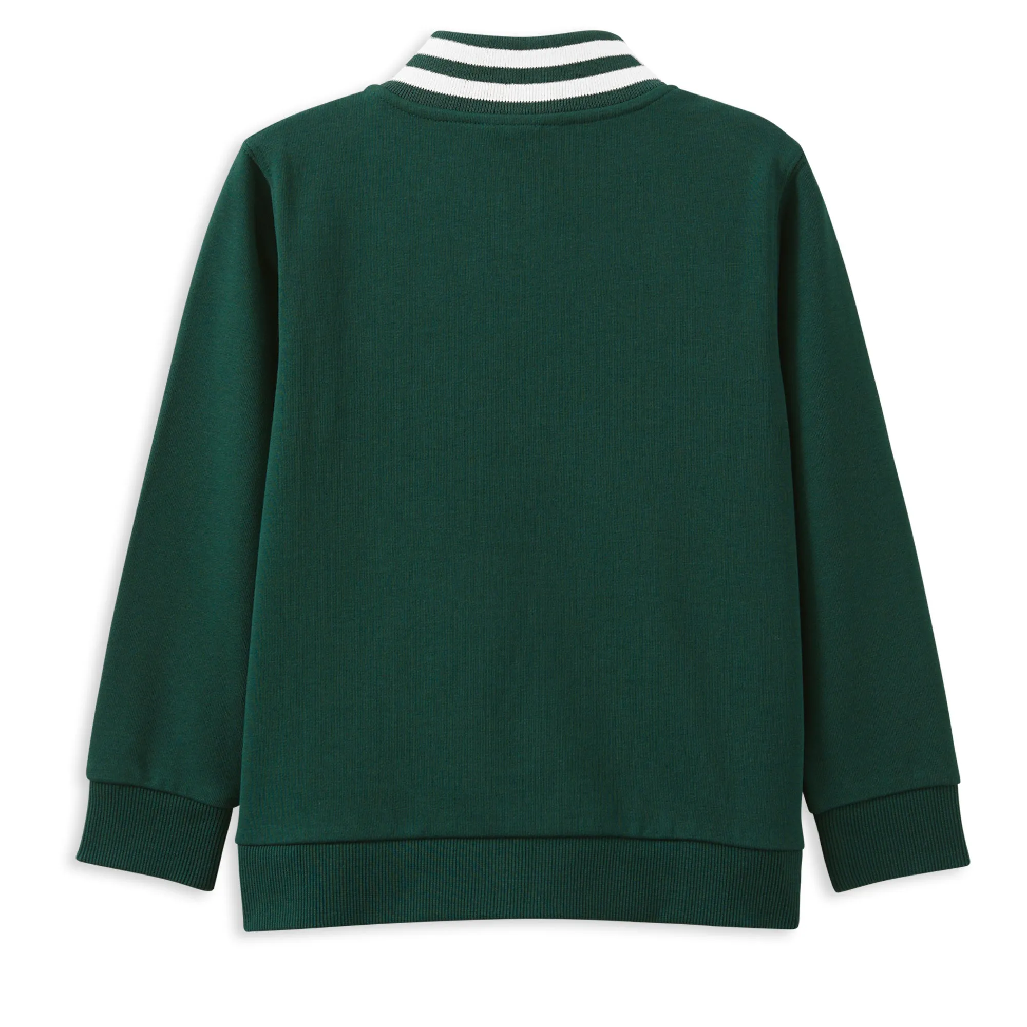 Milky Green Zip Sweat