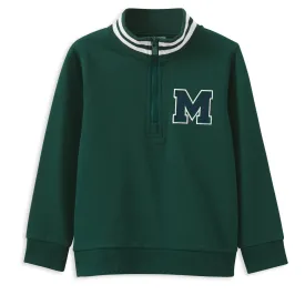 Milky Green Zip Sweat