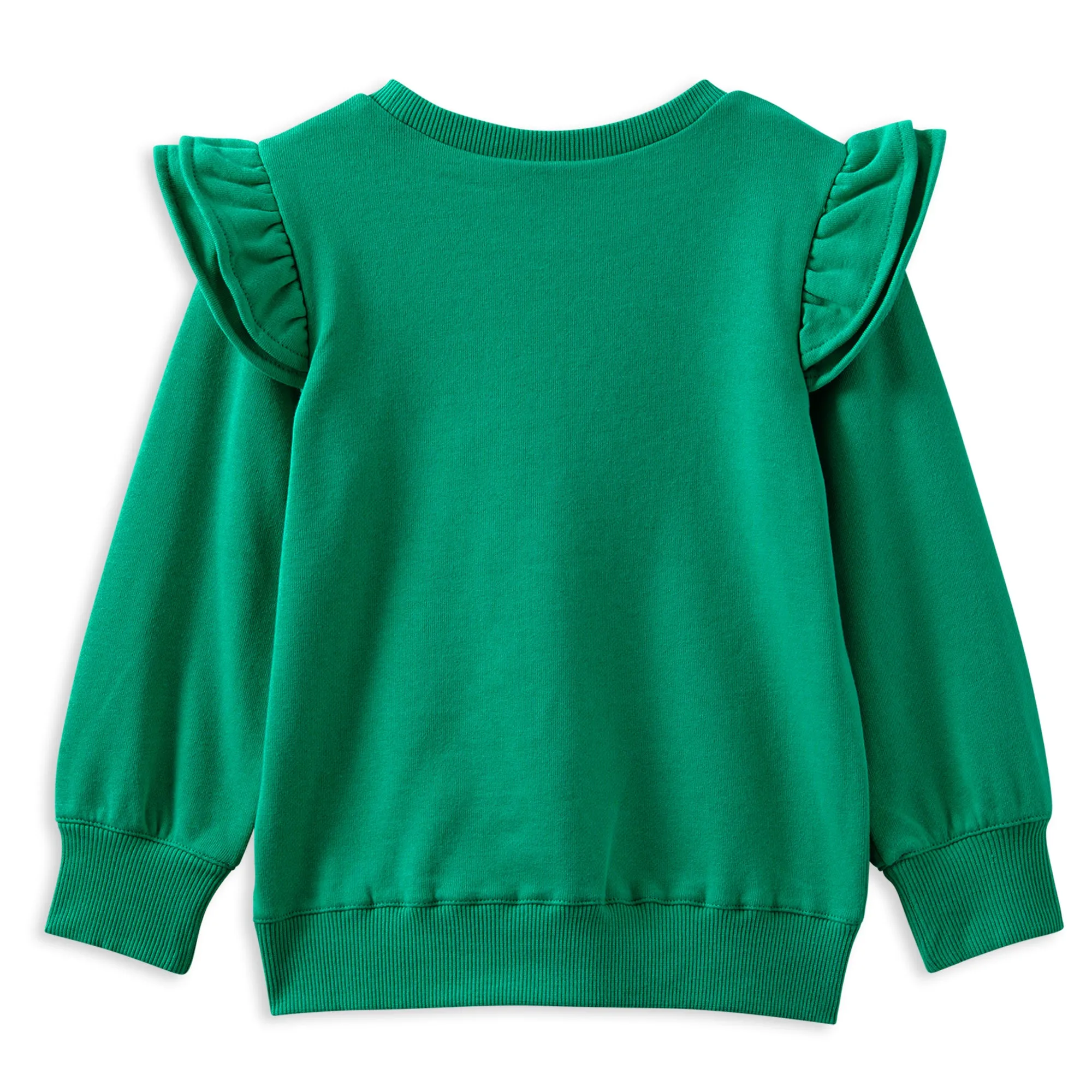 Milky Spring Green Detail Sweat