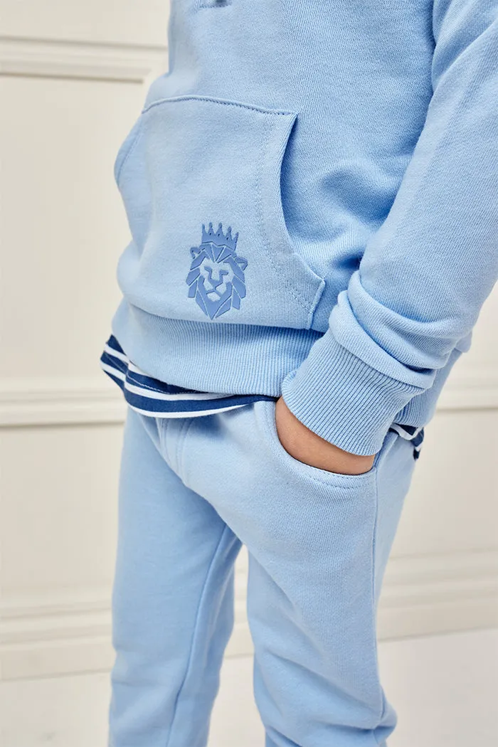 Milky Zip Jumper - Bluebell