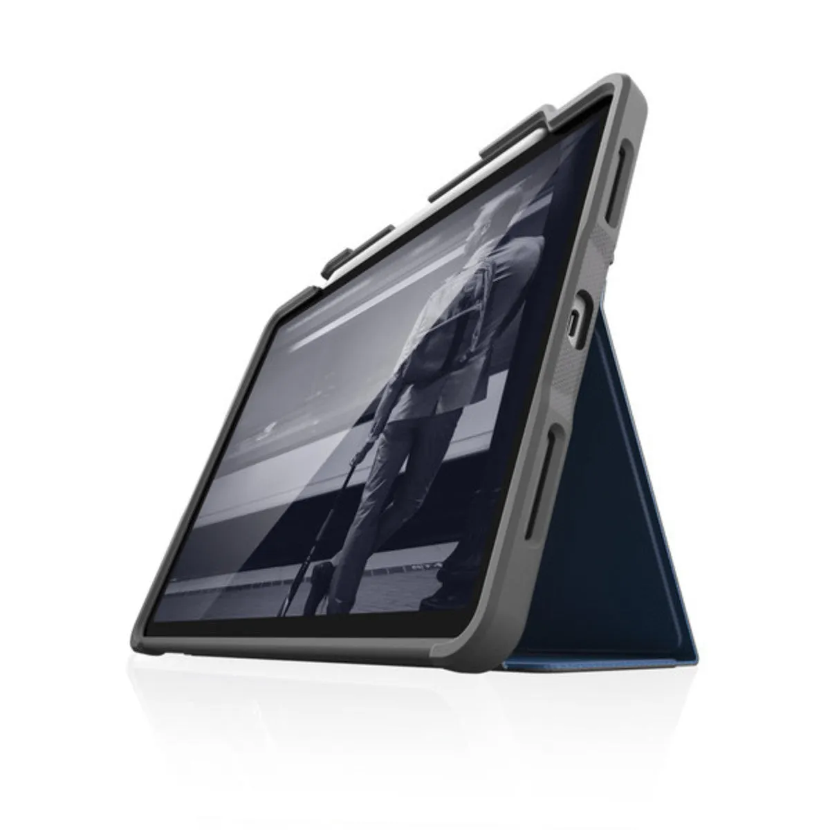 [OPEN BOX] STM Rugged Case Plus iPad Pro 11 (2nd Gen / 1st Gen) - Midnight Blue