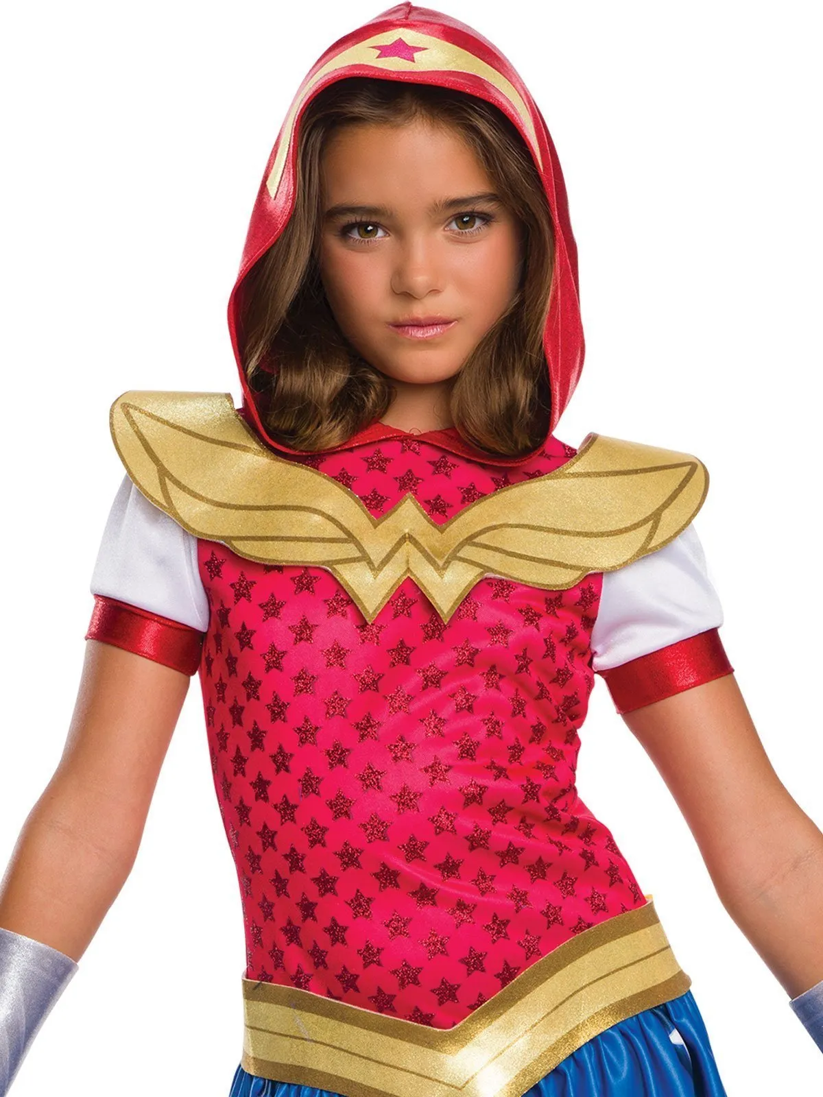Wonder Woman Hoodie Costume for Kids - Warner Bros DC Super Hero Girls